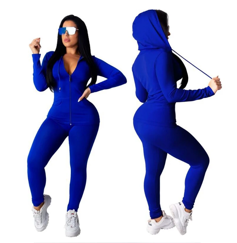 Two Piece Set Tracksuit Women Clothing Autumn Hooded Zipper Hoodies Tops + Leggings Sweat Suits Ladies Outfits Womens Sets
Two Piece Set Tracksuit Women Clothing Autumn Hooded Zipper Hoodies Tops + Leggings Sweat Suits Ladies Outfits Womens Sets