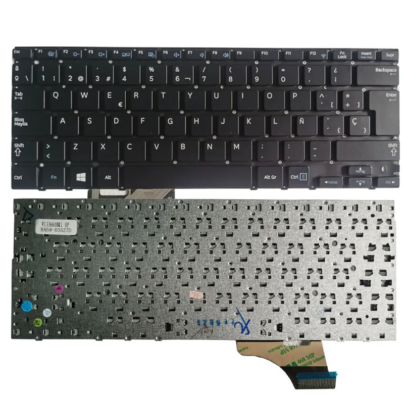 New Spanish Laptop Keyboard For Samsung NP 530U3B 530U3C 532U3C 535U3C 540U3C SP Keyboard
New Spanish Laptop Keyboard For Samsung NP 530U3B 530U3C 532U3C 535U3C 540U3C SP Keyboard