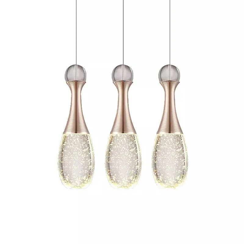 LED Chandeliers Dining Room Bar Chandelier Fashion Single Head Three Bubble Lights Minimalist Personality Crystal Modern Europe
LED Chandeliers Dining Room Bar Chandelier Fashion Single Head Three Bubble Lights Minimalist Personality Crystal Modern Europe