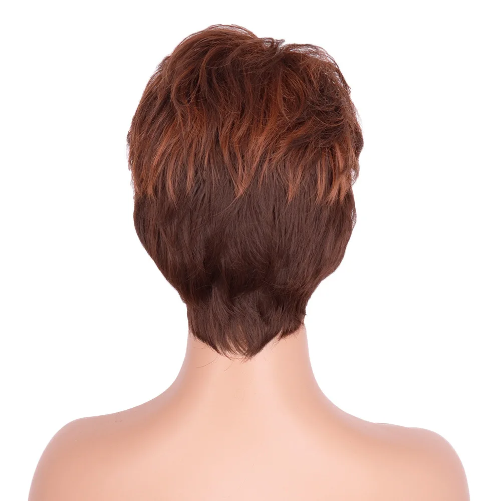 DAN BO artificial woman wig short curly hair high temperature resistant brown wig suitable for all kinds of gatherings
DAN BO artificial woman wig short curly hair high temperature resistant brown wig suitable for all kinds of gatherings
