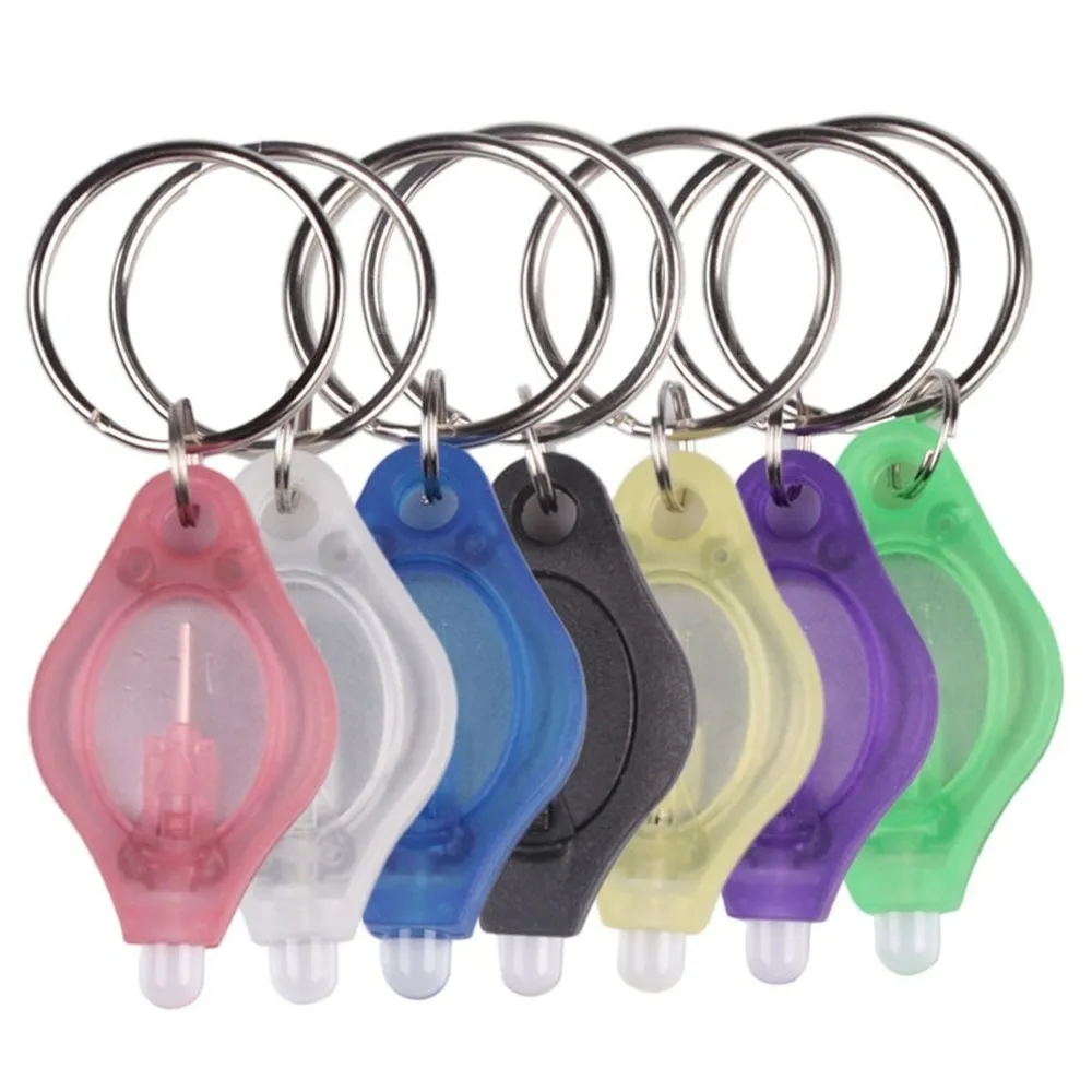 5pcs Portable Mini Keyring Light LED Lamp Key Ring Flash Flashlight Torch Keychain plastic Emergency Camping Lamp Color Random
5pcs Portable Mini Keyring Light LED Lamp Key Ring Flash Flashlight Torch Keychain plastic Emergency Camping Lamp Color Random