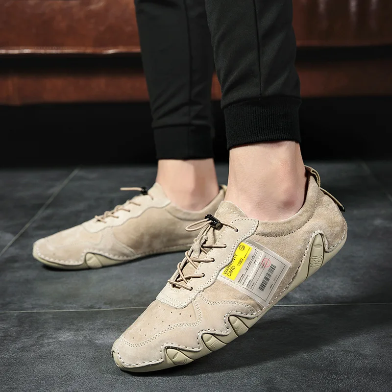 Brand 2020 New Spring Suede Leather Men Shoes Oxford Casual Fashion Sneakers For Male Comfortable Footwear
Brand 2020 New Spring Suede Leather Men Shoes Oxford Casual Fashion Sneakers For Male Comfortable Footwear