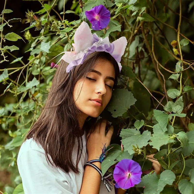 Party Hair Band Lace Cat Ears Headband Animal Cosplay Hair Accessories
Party Hair Band Lace Cat Ears Headband Animal Cosplay Hair Accessories