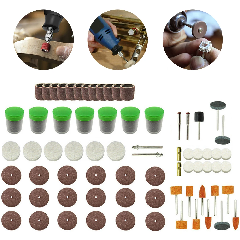 350pc Grinding Cutting Sanding Carving Polishing Tools Woodworking Grinder Set Rotary Tool Accessory Attachment Kits
350pc Grinding Cutting Sanding Carving Polishing Tools Woodworking Grinder Set Rotary Tool Accessory Attachment Kits