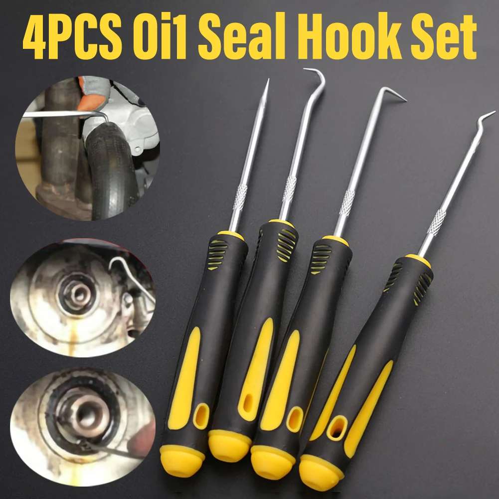 4Pcs/Set Durable Car Remover Tool Set Auto Car Pick and Hook Set O Ring Oil Seal Gasket Puller Remover Craft Hand Mechanic Tools
4Pcs/Set Durable Car Remover Tool Set Auto Car Pick and Hook Set O Ring Oil Seal Gasket Puller Remover Craft Hand Mechanic Tools