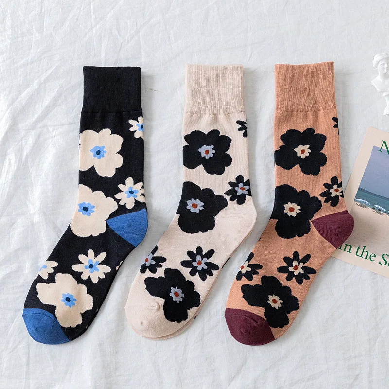Flower Socks Student Cartoon Women's Sun Flower Sketch Childlike Wild Flower Socks Middle Tube Socks Tide Socks European 35-43
Flower Socks Student Cartoon Women's Sun Flower Sketch Childlike Wild Flower Socks Middle Tube Socks Tide Socks European 35-43