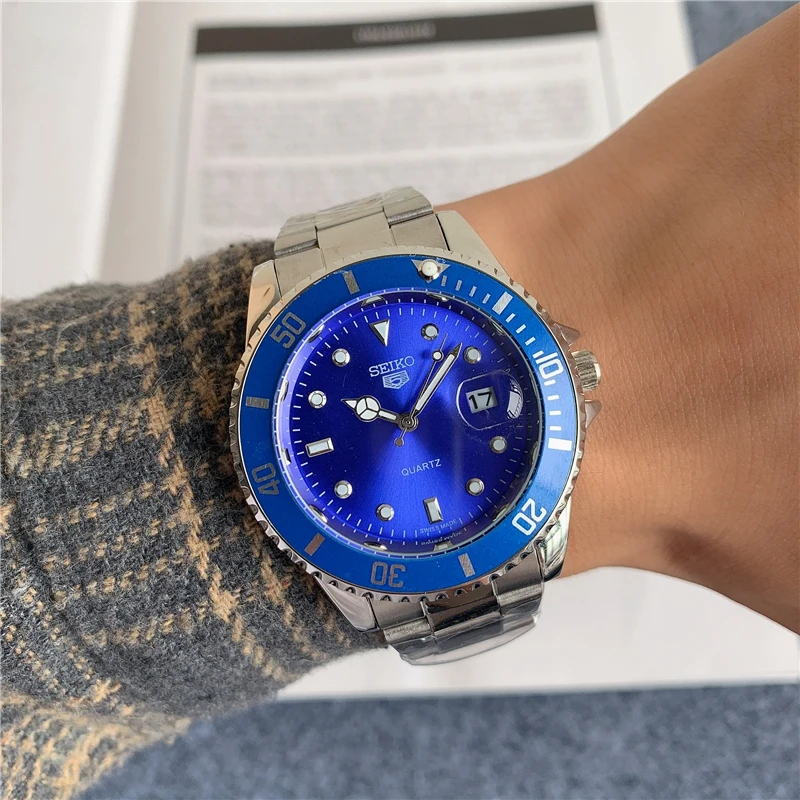 Seiko2021 The New men mechanical wristwatch Sapphire Glass Automatic Watches Stainless steel Watch for Men
Seiko2021 The New men mechanical wristwatch Sapphire Glass Automatic Watches Stainless steel Watch for Men