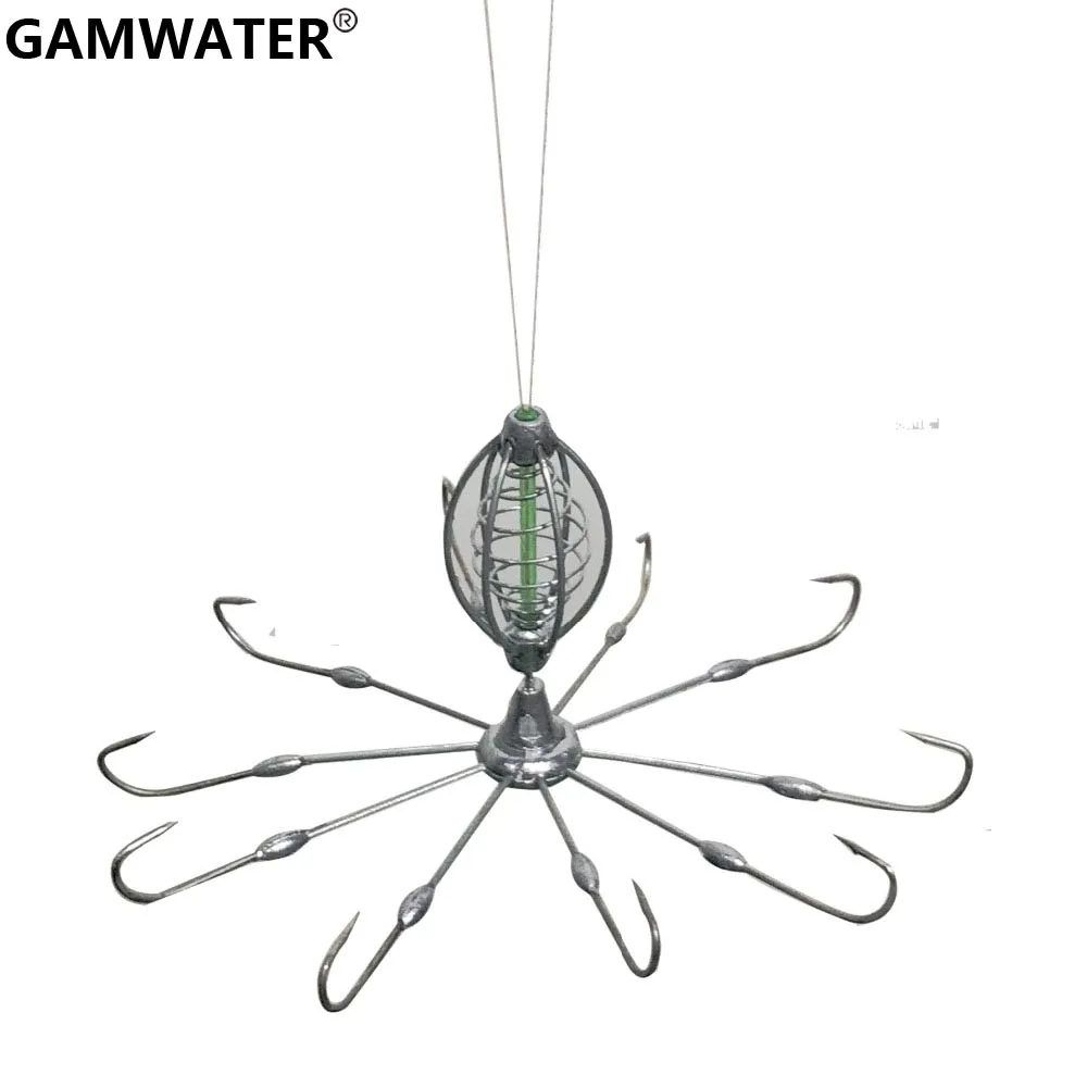 10A 1pcs 18cm explosion hook Crab Lantern Bait Case Barbed High quality Capture off ability fishing | Спорт и развлечения