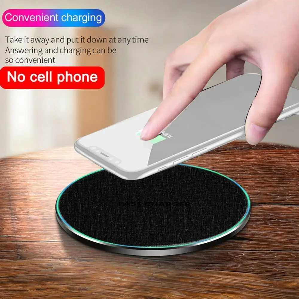 10W Quick Charge USB C Qi Wireless Charger For iPhone Xiaomi X XR S10 10W Charging Pro 9 Samsung 11 Max Fast S9 8 Pad XS Mi G1A8
10W Quick Charge USB C Qi Wireless Charger For iPhone Xiaomi X XR S10 10W Charging Pro 9 Samsung 11 Max Fast S9 8 Pad XS Mi G1A8