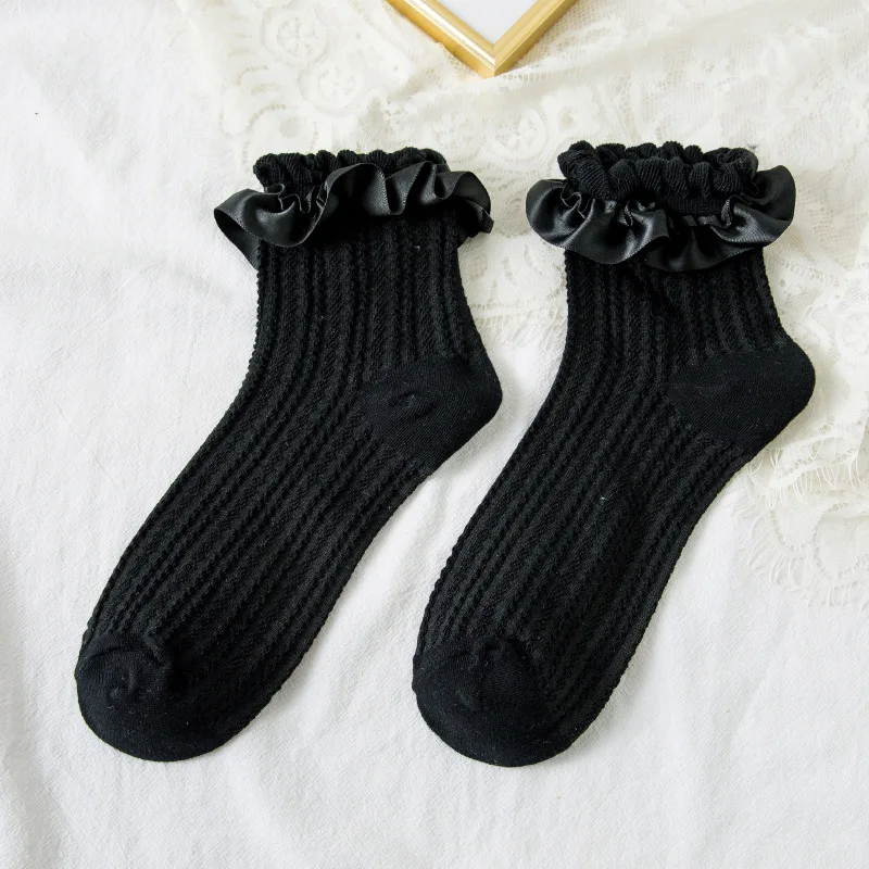 Cartoon Socks Women Knitting Cotton Sock for Woman Solid Color Adult Kawaii Ladies High Sox Spring Summer Female Trendy Sokken
Cartoon Socks Women Knitting Cotton Sock for Woman Solid Color Adult Kawaii Ladies High Sox Spring Summer Female Trendy Sokken