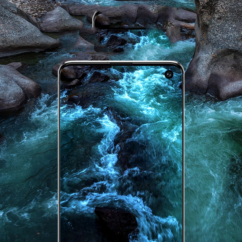 Закаленное стекло для OPPO Realme 5 Pro 100% полноэкранное защитное покрытие