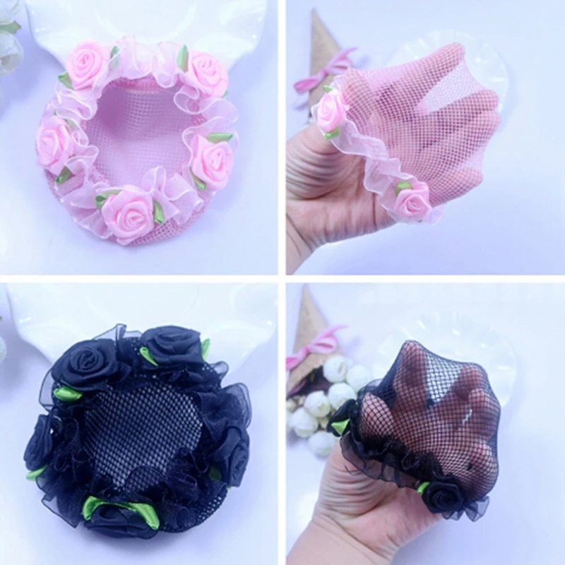 Cute Girls' Flower Bun Hair Nets for Dancersr Kids' Bun Net Bun Cover Hair Accessories Dancewear Accessories
Cute Girls' Flower Bun Hair Nets for Dancersr Kids' Bun Net Bun Cover Hair Accessories Dancewear Accessories