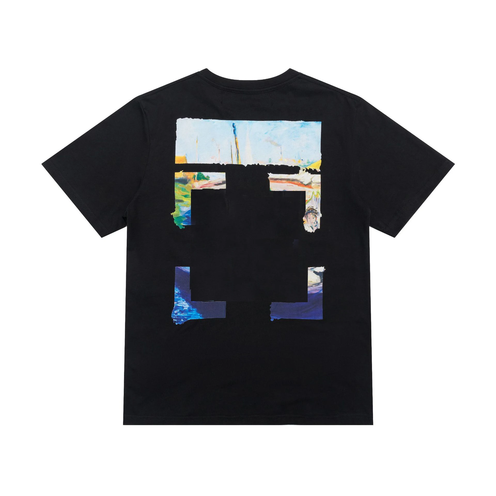 Off Fashion Cotton Short Sleeves Oil Painting T Shirt Mens Top Tee T-shirt Casual Tee Tops X Printing Shirt of Black White
Off Fashion Cotton Short Sleeves Oil Painting T Shirt Mens Top Tee T-shirt Casual Tee Tops X Printing Shirt of Black White