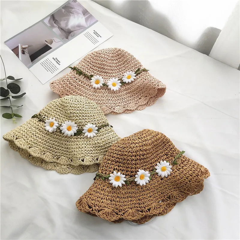 Шляпа детская соломенная с широкими полями, летняя пляжная Панама от солнца, с кружевом, дышащая, с цветами, для маленьких девочек
Шляпа детская соломенная с широкими полями, летняя пляжная Панама от солнца, с кружевом, дышащая, с цветами, для маленьких девочек