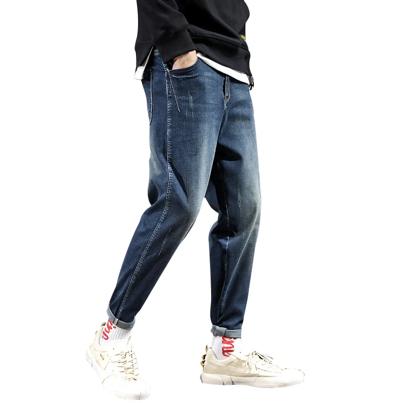 2020 New Mens Fashion Black Blue Jeans Men Casual Slim Stretch Jeans Classic Denim Pants Trousers Plus Size 28-42 High Quality 
2020 New Mens Fashion Black Blue Jeans Men Casual Slim Stretch Jeans Classic Denim Pants Trousers Plus Size 28-42 High Quality