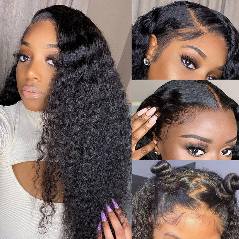 BAHW Hair Water Wave 13X4 lace Frontal Wigs Transparent Lace Front Human Hair Wigs For Women, Pre Plucked With Baby Hair 30 Inch
BAHW Hair Water Wave 13X4 lace Frontal Wigs Transparent Lace Front Human Hair Wigs For Women, Pre Plucked With Baby Hair 30 Inch
