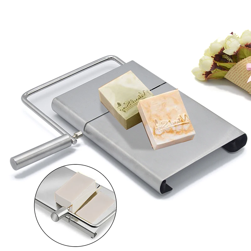 Creative Soap Slicer Cutting Tool Stainless Steel Soap Cutter With Wire Loaf Mold Soap DIY Soap Making Supplies Slicer Practical
Creative Soap Slicer Cutting Tool Stainless Steel Soap Cutter With Wire Loaf Mold Soap DIY Soap Making Supplies Slicer Practical