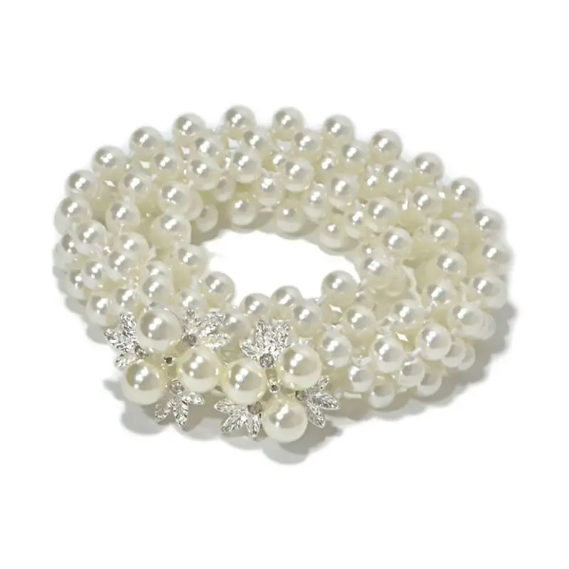 70x2cm Womens Three Rows Thin Faux Pearls Waistband Bridal Wedding Sash With Metal Alloy Flower Rhinestone Decor Bukle Waist
70x2cm Womens Three Rows Thin Faux Pearls Waistband Bridal Wedding Sash With Metal Alloy Flower Rhinestone Decor Bukle Waist