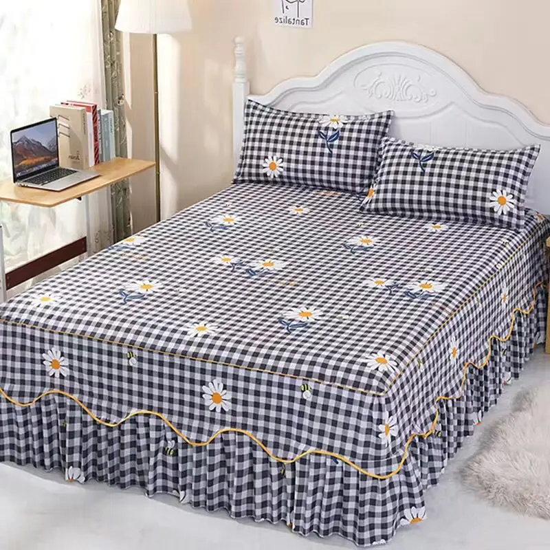 2020 Bed Skirt Double Lace Bed Skirt Bedspread Polyester Bed Sheet for Wedding Housewarming Gift Bed Cover with Elastic Band
2020 Bed Skirt Double Lace Bed Skirt Bedspread Polyester Bed Sheet for Wedding Housewarming Gift Bed Cover with Elastic Band