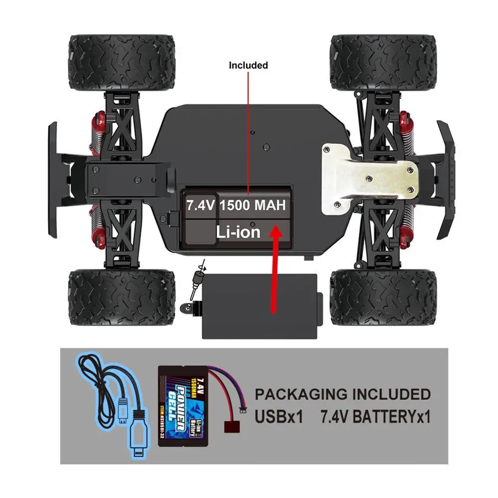Toy Remote Control Car 1:18 Brushless Truck High-speed Off-road Vehicle High Speed 42 Km/h Four-wheel Drive Model Vehicle
Toy Remote Control Car 1:18 Brushless Truck High-speed Off-road Vehicle High Speed 42 Km/h Four-wheel Drive Model Vehicle