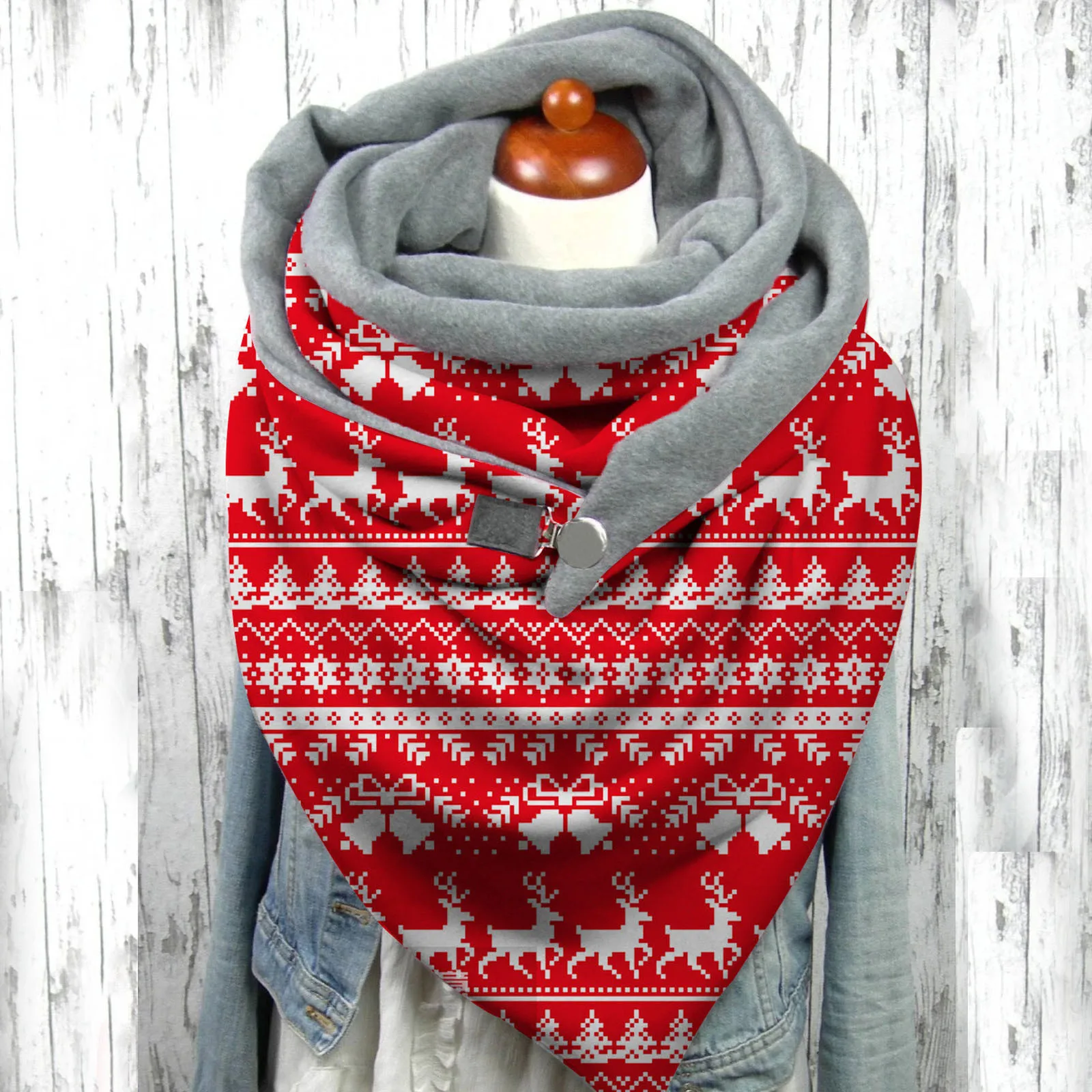 Stylish Winter Scarf With Christmas Patterns Printed Soft Wrap Casual Winter Warmer Scarves Shawls For Women Echarpe Hiver Femme
Stylish Winter Scarf With Christmas Patterns Printed Soft Wrap Casual Winter Warmer Scarves Shawls For Women Echarpe Hiver Femme