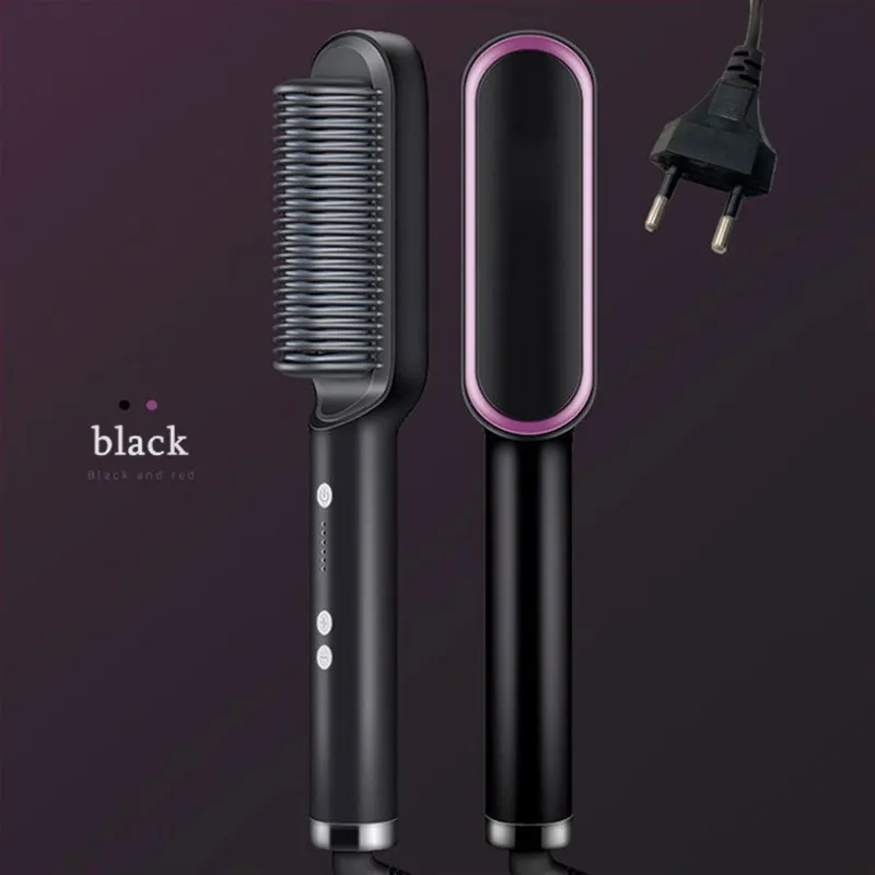 Brush Hair Straightener Hot Heating Comb Hair Straightener Brush Mutifunctional Professional Electric Hair Straightening Iron
Brush Hair Straightener Hot Heating Comb Hair Straightener Brush Mutifunctional Professional Electric Hair Straightening Iron