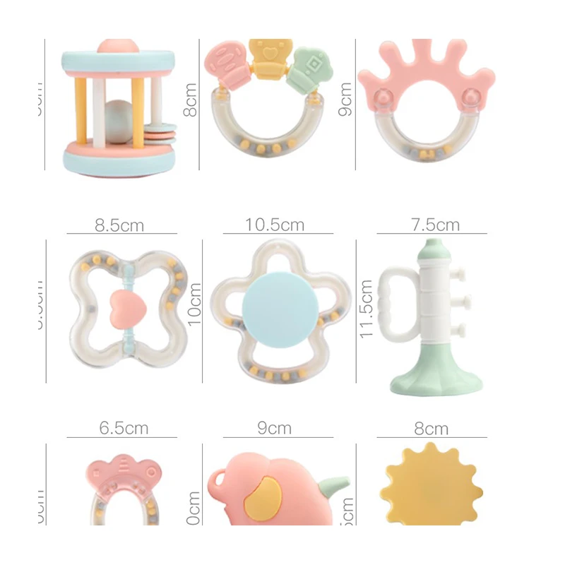 Beiens 2019 Silicone Teether Rattle Toys For Baby Infants Water Boiling Baby Teeth Solid Grasping Hand Grab Bell Rattle Toys
Beiens 2019 Silicone Teether Rattle Toys For Baby Infants Water Boiling Baby Teeth Solid Grasping Hand Grab Bell Rattle Toys