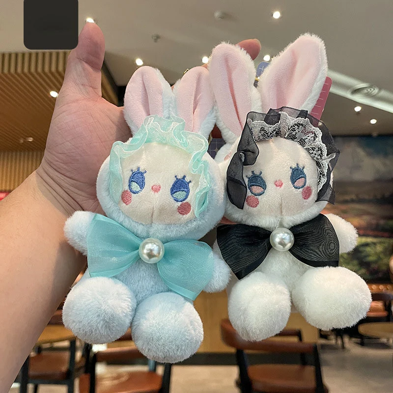 New Fashion personality creative cartoon Lolita rabbit cute plush toy doll All-match pendant Accessory jewelry wholesale
New Fashion personality creative cartoon Lolita rabbit cute plush toy doll All-match pendant Accessory jewelry wholesale