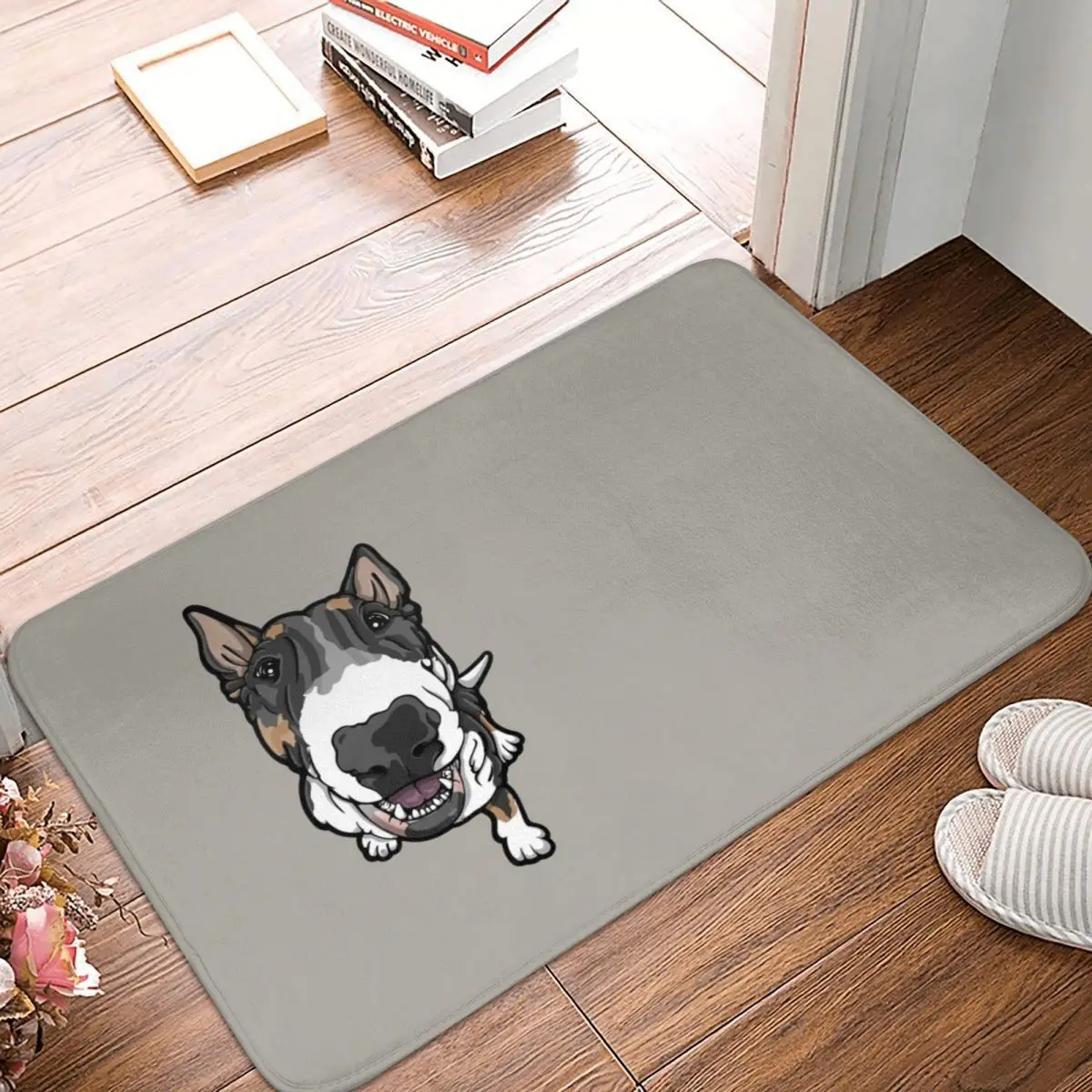 Bull Terrier Doormat Carpet Mat Rug Polyester PVC Non-Slip Floor Decor Bath Bathroom Kitchen Living Room 40x60
Bull Terrier Doormat Carpet Mat Rug Polyester PVC Non-Slip Floor Decor Bath Bathroom Kitchen Living Room 40x60
