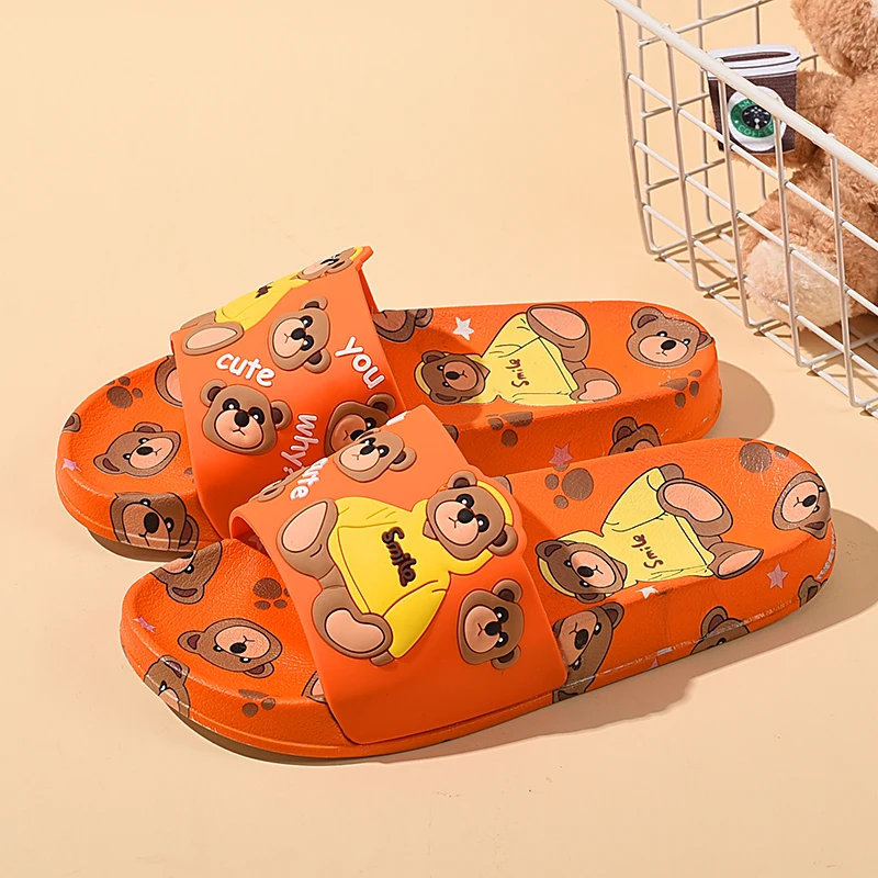 Hot Trendy Cute Bear Women Home Slippers Summer Cartoon Slides Women Shoes Orange Casual Women Slippers zapatillas casa mujer
Hot Trendy Cute Bear Women Home Slippers Summer Cartoon Slides Women Shoes Orange Casual Women Slippers zapatillas casa mujer