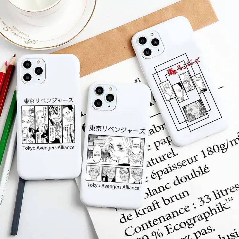 Tokyo Avengers revengers anime Phone Case Candy Color for iPhone 6 7 8 11 12 13 s mini pro X XS XR MAX Plus
Tokyo Avengers revengers anime Phone Case Candy Color for iPhone 6 7 8 11 12 13 s mini pro X XS XR MAX Plus