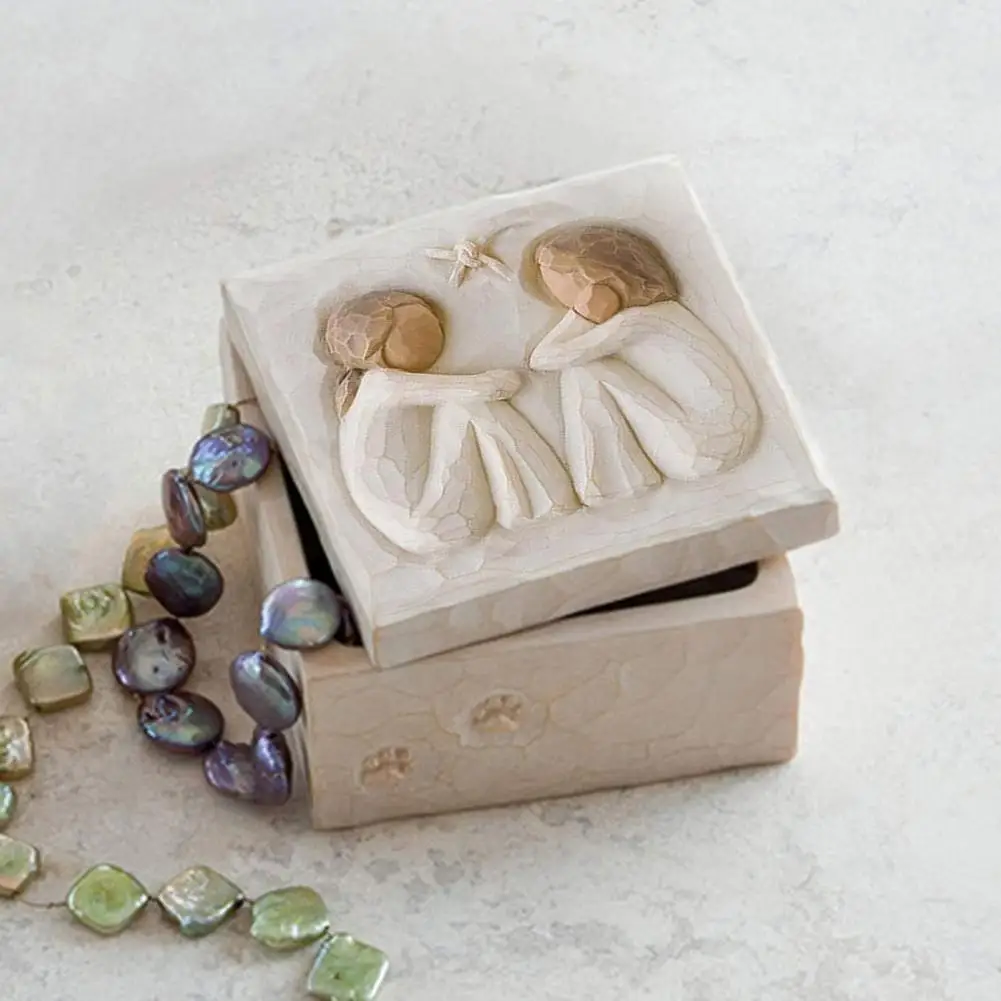 Couple Storage Box Unique Resin Crafts Jewelry Ring Storage Container Valentine's Day Wedding Birthday Gifts Home Decorations
Couple Storage Box Unique Resin Crafts Jewelry Ring Storage Container Valentine's Day Wedding Birthday Gifts Home Decorations