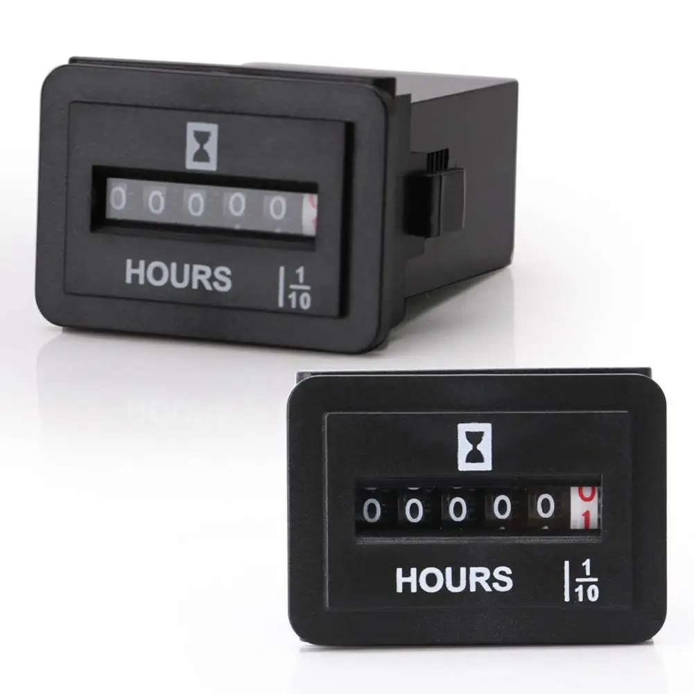 Hour Meter LCD Digital Sensitive ABS Waterproof Motorcycle Digital Hours Gauge for Motorcycles Instruments Odometers
Hour Meter LCD Digital Sensitive ABS Waterproof Motorcycle Digital Hours Gauge for Motorcycles Instruments Odometers