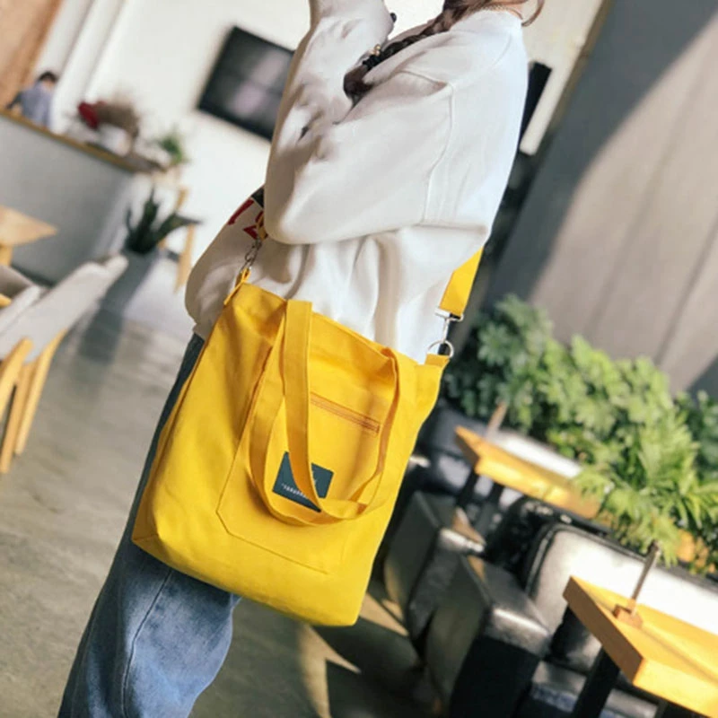 New Style Ladies Student Canvas Shoulder Bag Eco Shopping Bag Large Capacity Handbag
New Style Ladies Student Canvas Shoulder Bag Eco Shopping Bag Large Capacity Handbag