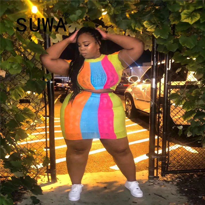 Rainbow Stripes Patchwork Sexy Women Two Piece Sets Fashion Clothes Sleeveless Crop Top And Bodycon Mini Skirts Wholesale
Rainbow Stripes Patchwork Sexy Women Two Piece Sets Fashion Clothes Sleeveless Crop Top And Bodycon Mini Skirts Wholesale