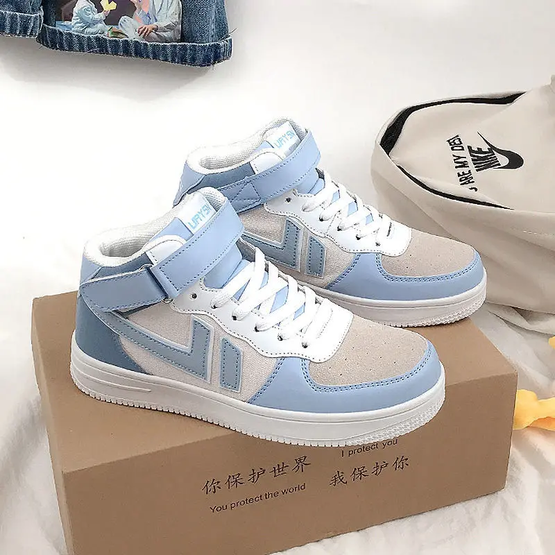 Summer Fashion Women's Sports Shoes Female Vintage Flat High Top Casual Boots Female Tennis Vulcanized Platform Sneakers
Summer Fashion Women's Sports Shoes Female Vintage Flat High Top Casual Boots Female Tennis Vulcanized Platform Sneakers