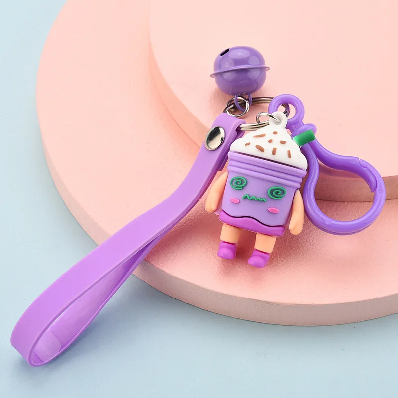 Creative Cute Epoxy Ice Cream Anime Keychain PVC Soft Plastic Childrens Toy Bag Car Pendant Fashion Couple Gift Cartoon Key Ring
Creative Cute Epoxy Ice Cream Anime Keychain PVC Soft Plastic Childrens Toy Bag Car Pendant Fashion Couple Gift Cartoon Key Ring