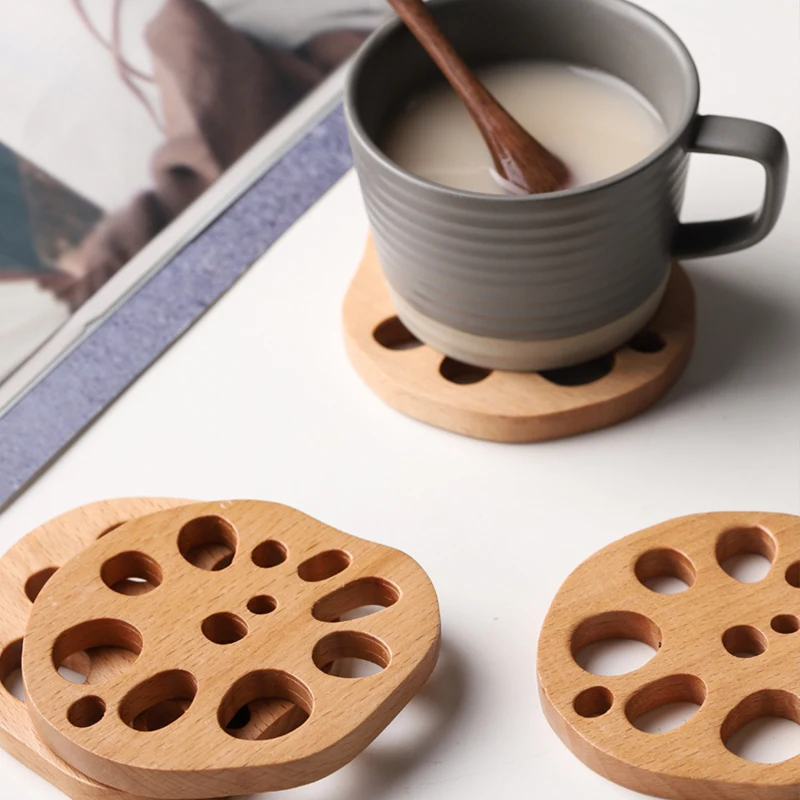 Musowood Solid Wood Crepe Coaster Tea Coffee Cup Pad Placemats Decor Walnut Wood Coasters Durable Heat Resistant Drink Mat
Musowood Solid Wood Crepe Coaster Tea Coffee Cup Pad Placemats Decor Walnut Wood Coasters Durable Heat Resistant Drink Mat