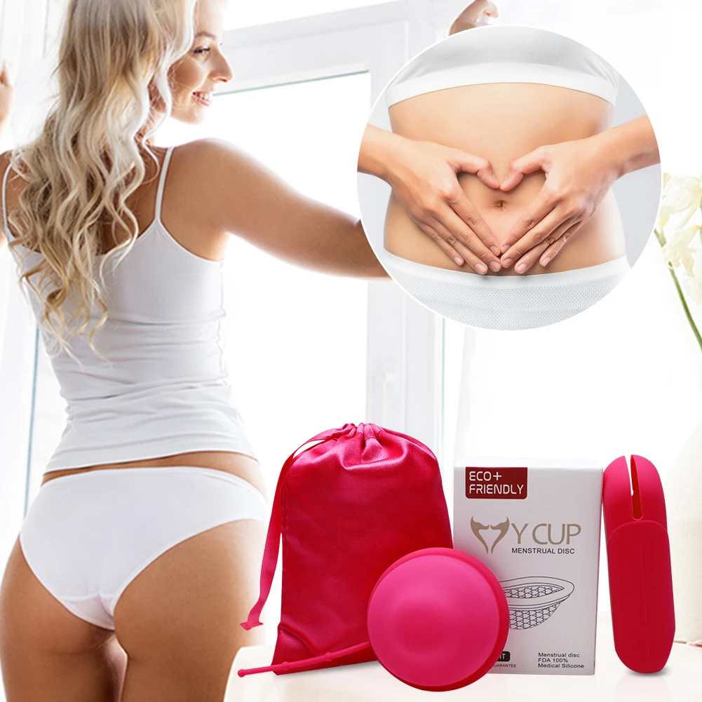 Reusable Menstrual Cup Disc Flat-Fit Design Menstruation Bowl 12 Hours Protection Comfortable Period Cup Silicone Menstrual Disk
Reusable Menstrual Cup Disc Flat-Fit Design Menstruation Bowl 12 Hours Protection Comfortable Period Cup Silicone Menstrual Disk