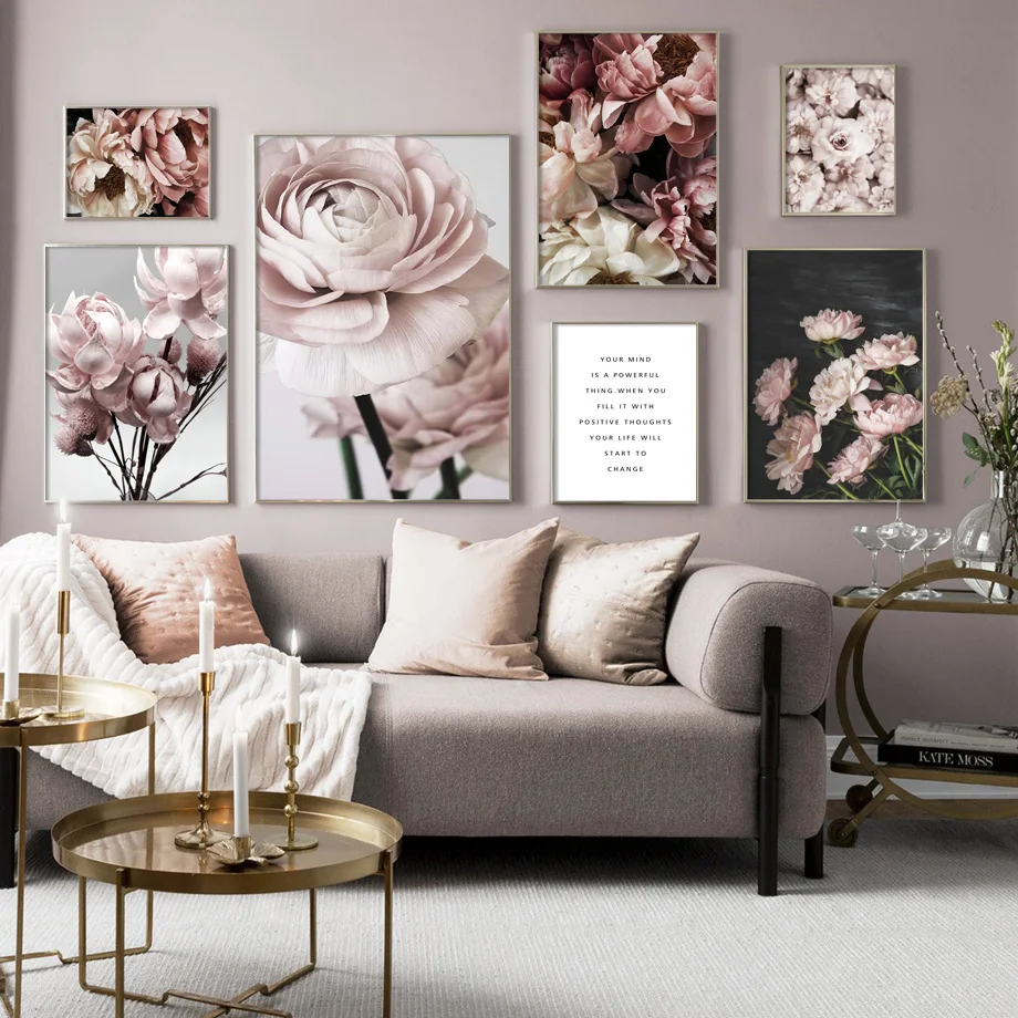 Wall Art Canvas Painting Pink Rose Flowers Plant Landscape Nordic Posters And Prints Wall Pictures For Living Room Home Decor
Wall Art Canvas Painting Pink Rose Flowers Plant Landscape Nordic Posters And Prints Wall Pictures For Living Room Home Decor