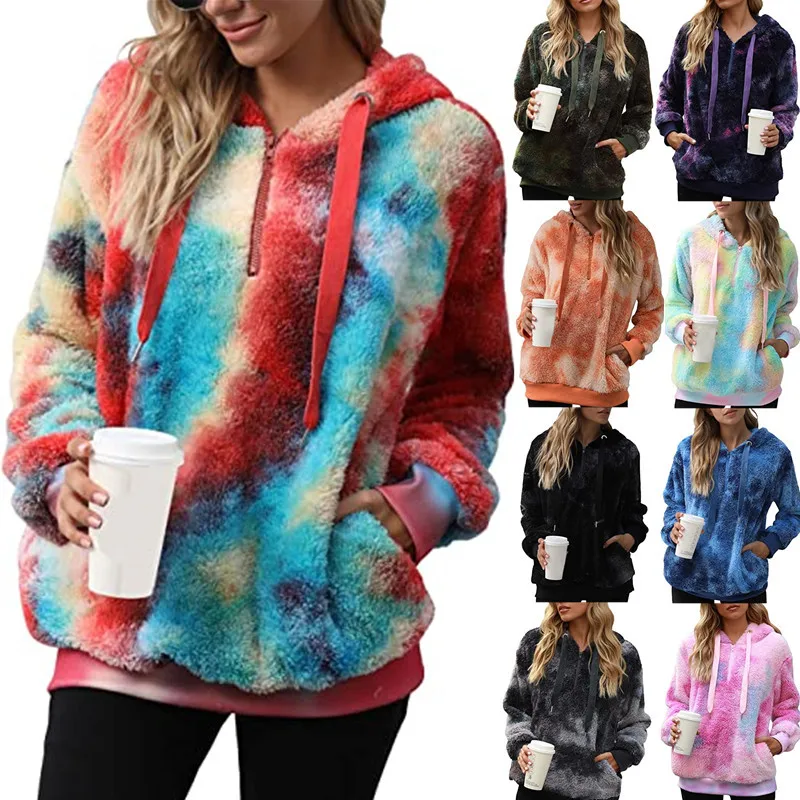 2021 autumn and winter women's tops loose thick plaid high neck pullover plush sweater jacket women
2021 autumn and winter women's tops loose thick plaid high neck pullover plush sweater jacket women