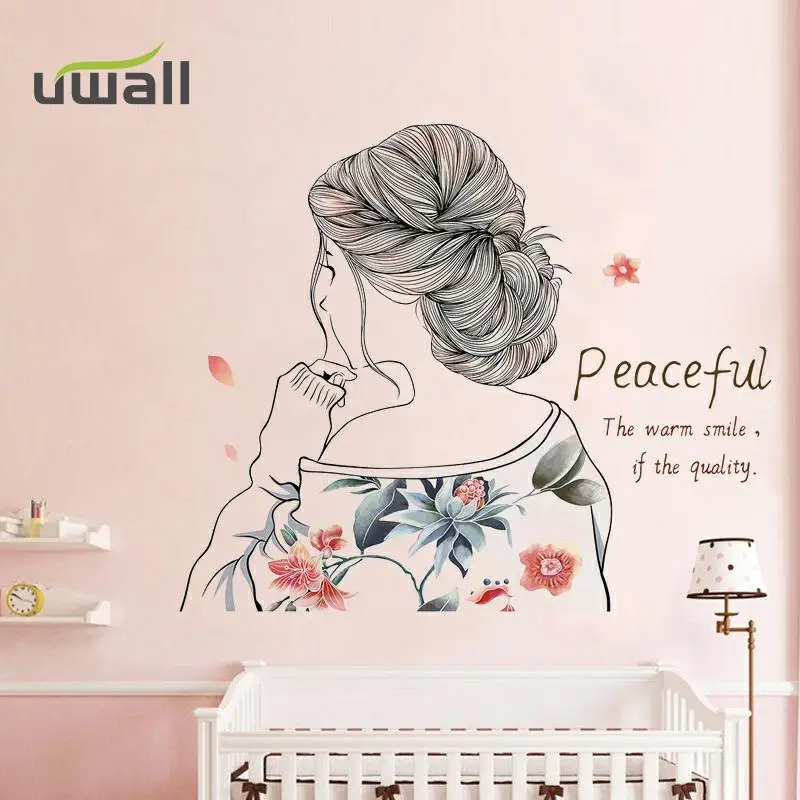 Creative Girly Heart Girl Wall Stickers Living Room Decor Background Girl Bedroom Decor Self-Adhesive Stickers Home Decoration
Creative Girly Heart Girl Wall Stickers Living Room Decor Background Girl Bedroom Decor Self-Adhesive Stickers Home Decoration