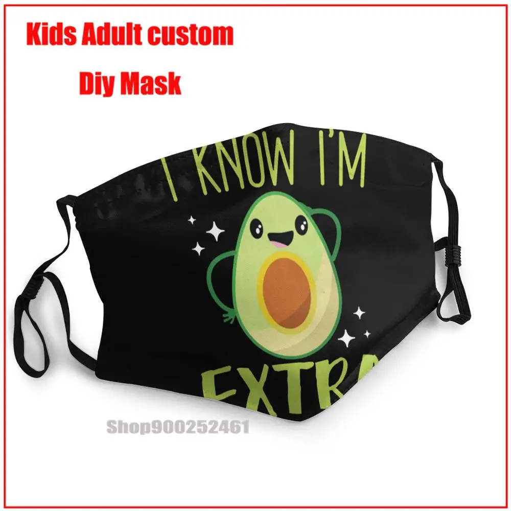 Авокадо I Know I'm Extra DIY маска для лица модная маска для лица забавная маска для рта многоразовая маска дизайнерская маска для лица uxury
Авокадо I Know I'm Extra DIY маска для лица модная маска для лица забавная маска для рта многоразовая маска дизайнерская маска для лица uxury