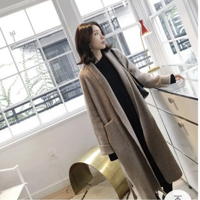 Lace Up Autumn Winter Sweater Cardigan Oversized Women Korean Fashion Knitted Long Coat Ladies Lazy Knit Jacket 54945
Lace Up Autumn Winter Sweater Cardigan Oversized Women Korean Fashion Knitted Long Coat Ladies Lazy Knit Jacket 54945
