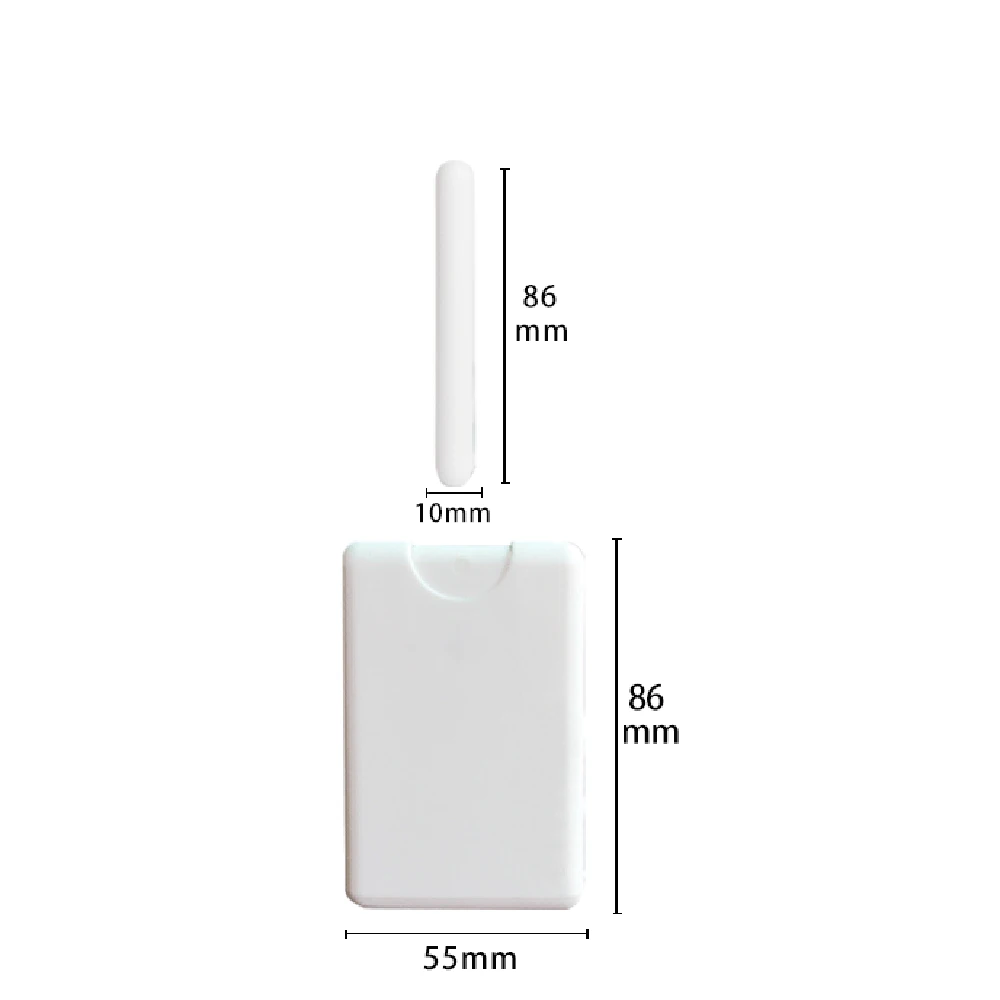 20 ML Plastic Portable Perfume Spray Bottle Moisturizing Water Box Card Type Perfume Spray Bottle Perfume Refillable Bottle
20 ML Plastic Portable Perfume Spray Bottle Moisturizing Water Box Card Type Perfume Spray Bottle Perfume Refillable Bottle