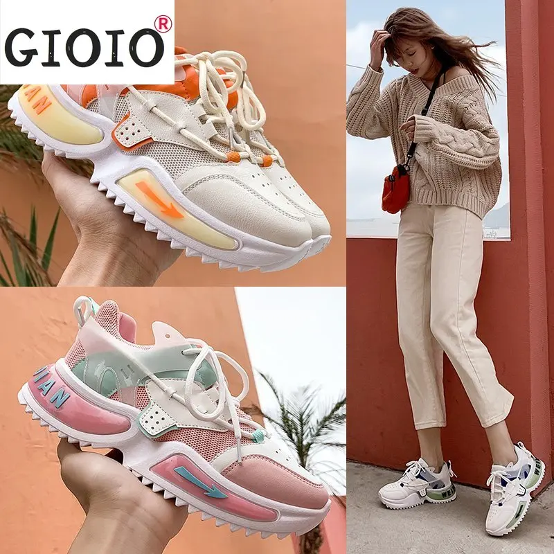 New Women Chunky Sneakers 2021 Ladies Sports Shoes Ladies Trainers Platform Woman Baskets Femme Dames Black Mujer Tenis Feminino
New Women Chunky Sneakers 2021 Ladies Sports Shoes Ladies Trainers Platform Woman Baskets Femme Dames Black Mujer Tenis Feminino