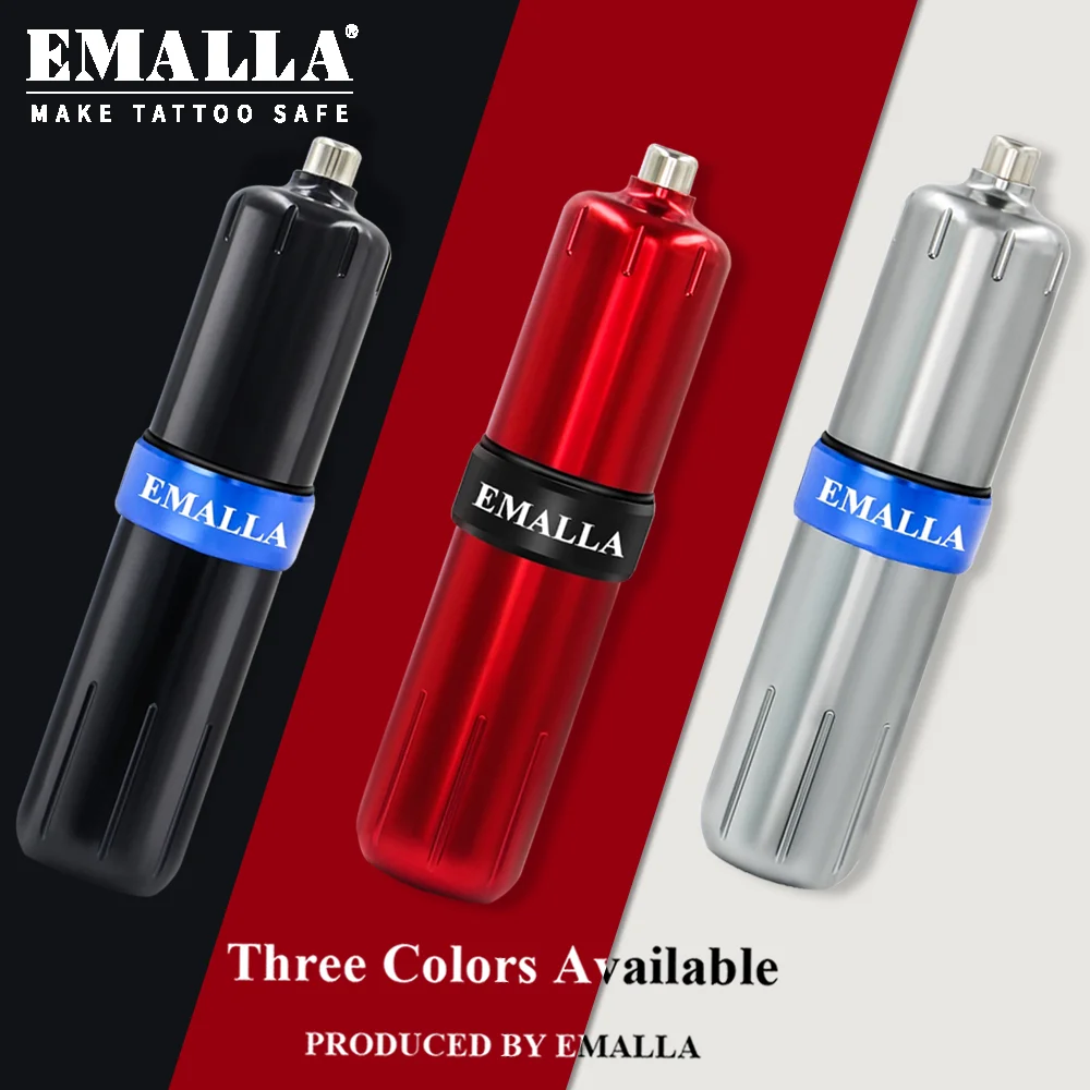 EMALLA Professional Cartridge Tattoo Machine Pen Tattoo Pen Tattoo Gun Liner & Shader RCA Clip Cord for Tattoo Artist Body Art
EMALLA Professional Cartridge Tattoo Machine Pen Tattoo Pen Tattoo Gun Liner & Shader RCA Clip Cord for Tattoo Artist Body Art