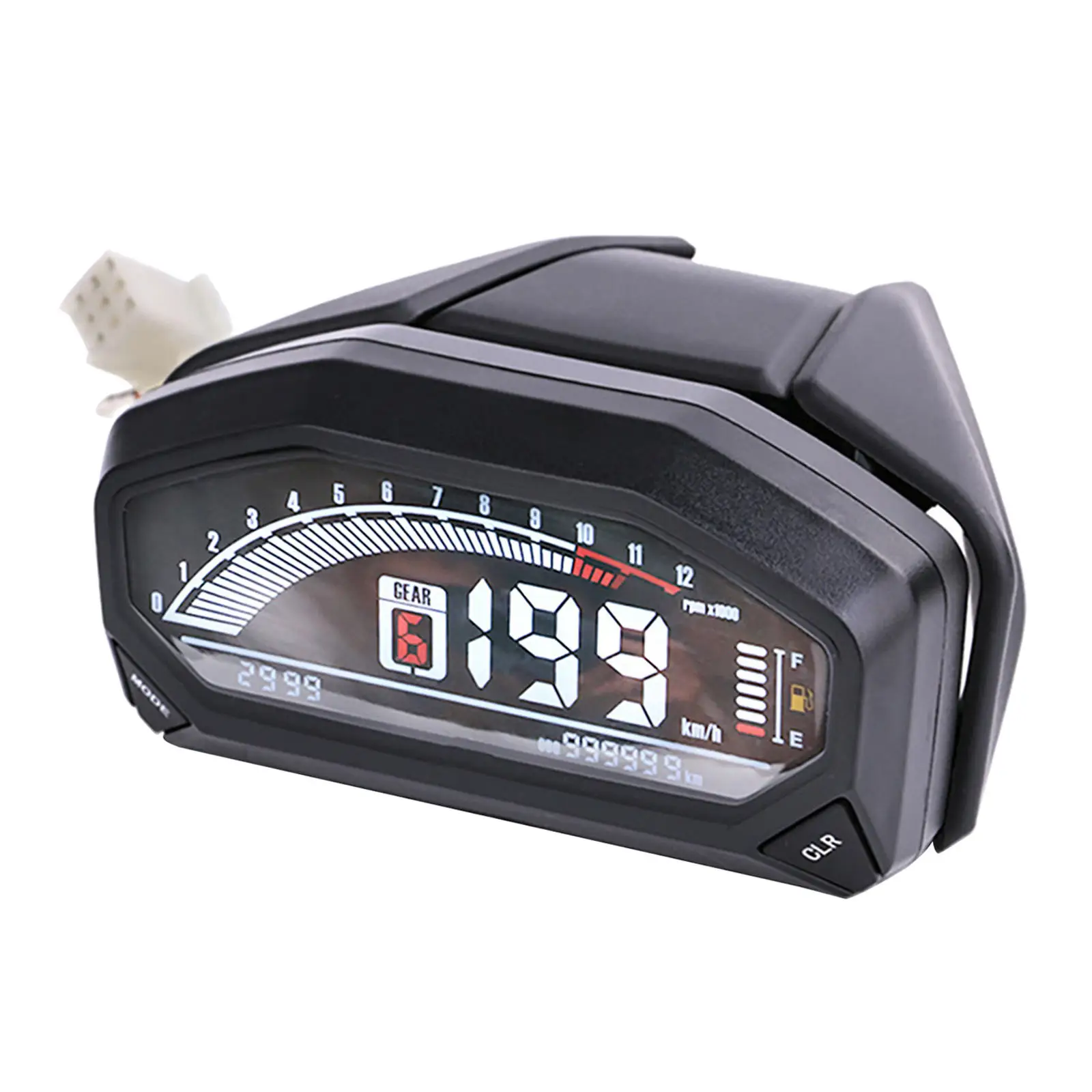 Universal Motorcycle LCD Digital Speedometer 1200 RPM 6 Gear Backlight Motorcycle Odometer For 1,2,4 Cylinders Meter
Universal Motorcycle LCD Digital Speedometer 1200 RPM 6 Gear Backlight Motorcycle Odometer For 1,2,4 Cylinders Meter