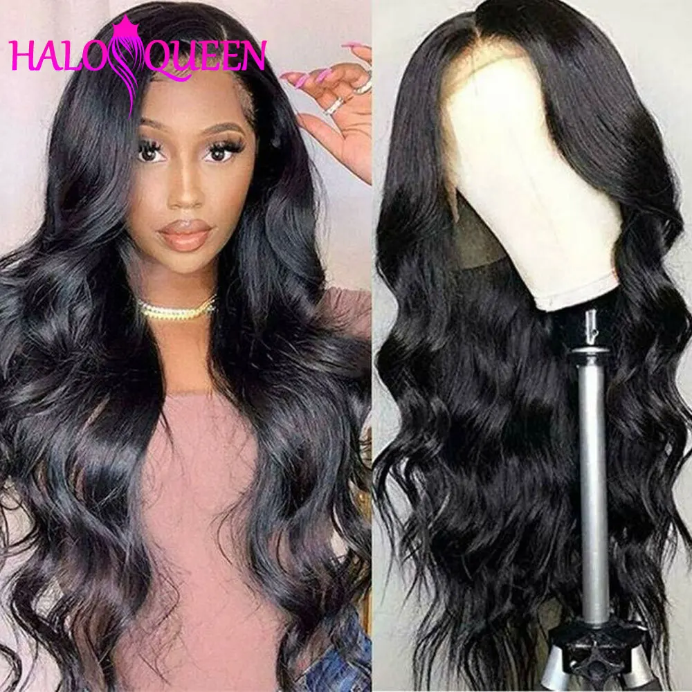 Black Long Body Wave Wig 13X4X1 4X4 Closure Wig 180 Density Brazilian Transparent Lace Frontal Human Hair For Black Women
Black Long Body Wave Wig 13X4X1 4X4 Closure Wig 180 Density Brazilian Transparent Lace Frontal Human Hair For Black Women