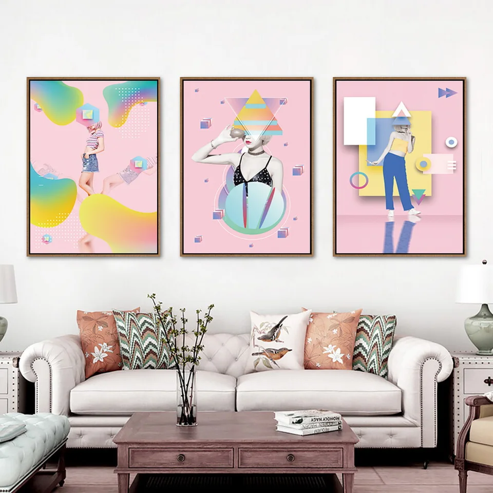 Colorful Nordic Poster Vintage Wall Art Canvas Painting Love Posters And Prints Wall Pictures For Living Room
Colorful Nordic Poster Vintage Wall Art Canvas Painting Love Posters And Prints Wall Pictures For Living Room